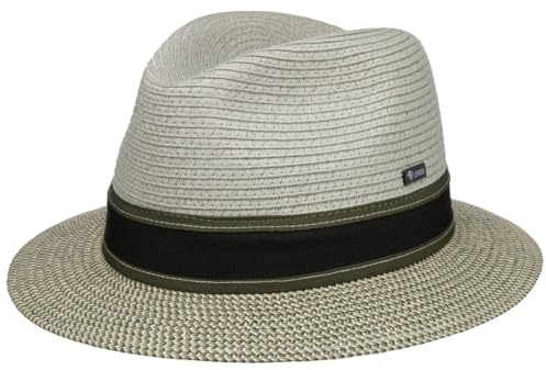 Lipodo Green Traveller Chapeau de Paille Fabrique en Italie Homme Printemps Ete