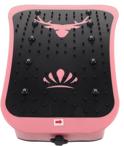 HONMEET Tragbares Taillentrainingsgerät Für Unteren Rücken Ergonomisch Leicht Pink Körperdehnungsgerät Für Zuhause Büro Fitness