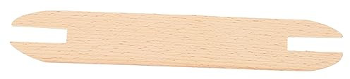 STOBOK Holz Strick Shuttle Einzeln Kopf Solide Buchenholz Webnadel Für DIY Pullover Schal Tapisserie Handwerk Anfänger Bis Fortgeschrittene