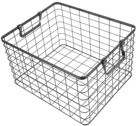 UPKOCH Portalegna e Design Portatile in Ferro Nero Grande Capacità Manico per Deposito Legna da Ardere da Esterno e Barbecue