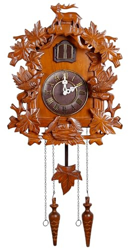 Kendal Large Handcrafted Wood Cuckoo Clock MX015-1