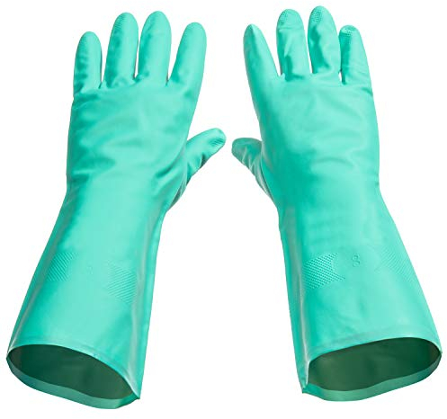 Tusko Products Beste Nitrilkautschuk-Reinigung, Haushalt, Geschirrspülen, latexfrei, vinylfrei (XL (12 Paar))