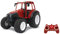 JAMARA 405051 - Lindner Geotrac 1:16 2,4GHz - realistischer Motorsound (abschaltbar), Rückfahrwarnsound, Hupe, 2 Radantrieb, helle LED‘s vorne, Blinker, Demofunktion, rot
