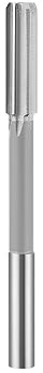 DOLUNTO 2–20 mm HSS-Maschinenreibahle mit geradem Schaft, hochpräzise H7-Reibahle aus weißem Stahl (Farbe : 2mm H7 6542)