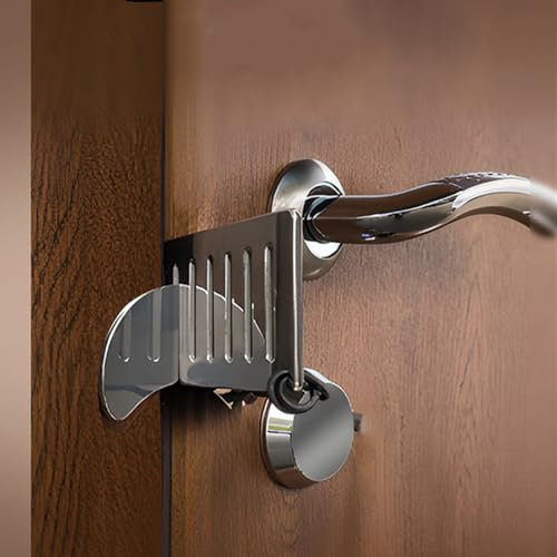 Verrou de porte portable pour voyage - Serrure de porte de voyage supplémentaire pour plus d'intimité et de sécurité dans la maison, l'hôtel et l'appartement, serrure portable pour dispositifs de