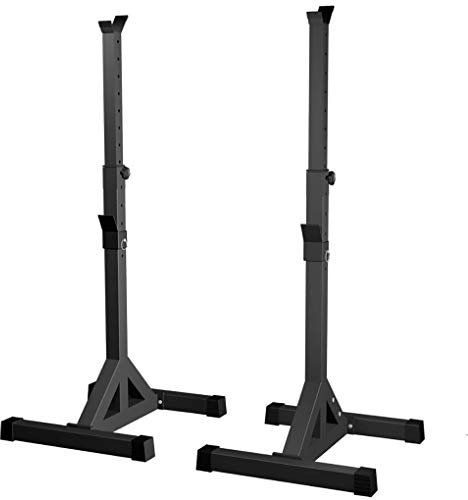 Kniebeugenständer, Langhantelständer, Heimfitnessgerät, Langhantel-Flachschiebehocker, einfacher Kniebeugenständer, Bankdrücken, zusammenklappbarer Multi-Sit-Up, zum Heben von Sit-Ups, für das He