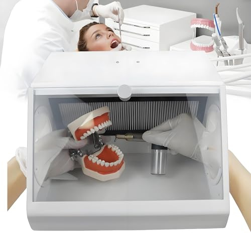 Dépoussiéreur de laboratoire, cabine de sablage, dépoussiéreur de protection contre le sablage, aspirateur de poussières, avec LED et filtres