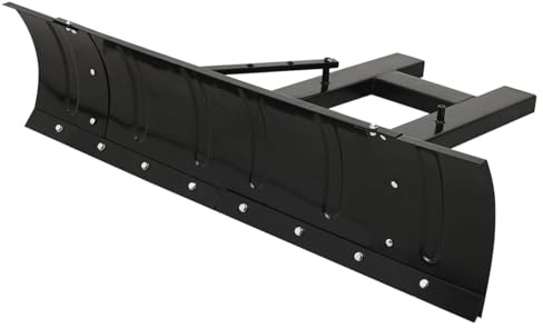 Gecheer Quitanieves para Carretilla elevadora Negro 150x38 cm