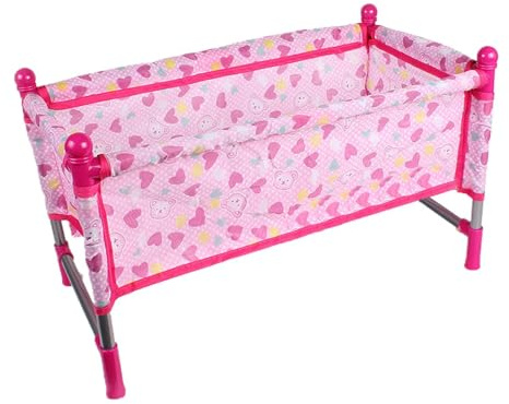 Kindergarten-Set für Puppen, Kinderwagen, Kinderspielzeug, leichte Simulation, rosa Spielzeug, Weihnachtsgeschenk und Mädchen