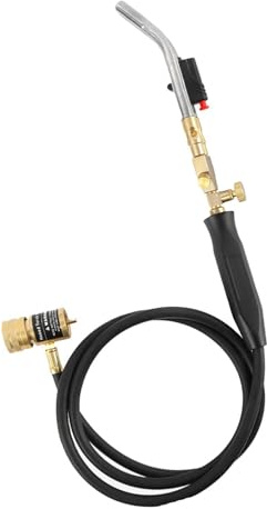 ALCXAZS Chalumeau à propane polyvalent pour barbecue, flamme haute température offrant des solutions efficaces pour la cuisine et le soudage. Kits de soudage, tuyau, réservoir de, brasage.