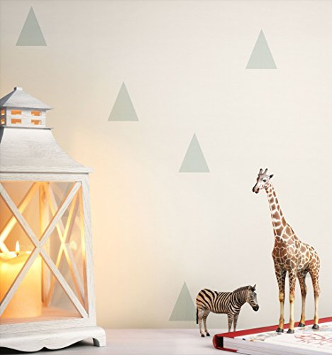 NEWROOM carta da parati per bambini grigio trilatero bambini tessuto non tessuto crema