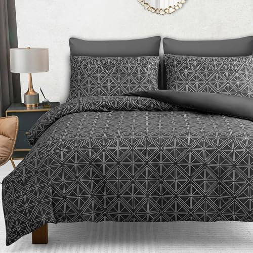 Pamposh Single Duvet Cover Set Premium Brushed Microfiber Duvet Cover Single Ultrasoft Hypoallergenic Reversible Single Duvet Set Non Iron Luxury Bedding Sets With Zipper Closure