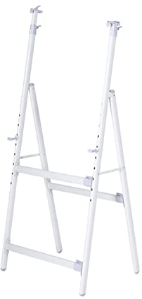 MAXHID Whiteboard Stand Faltbare A-Typ Metallstütze Für Dry Erase Board Blackboard Bulletin Board, Höhenverstellbar, Für Schulbüro Zuhause, Grau