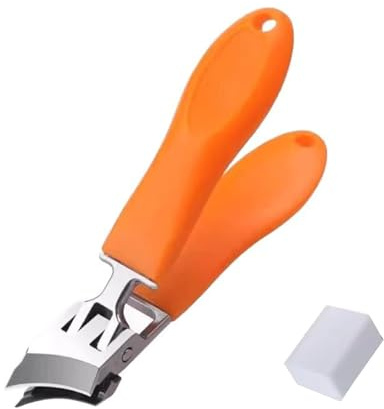 Alicates de uñas de acero inoxidable antisalpicaduras, cortador de uñas, alicates oblicuos, herramienta de manicura y pedicura para hombres y mujeres, cortaúñas de acero inoxidable