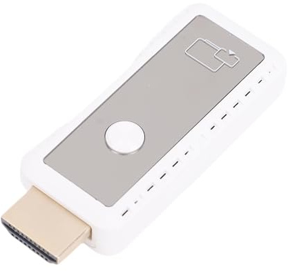 VBESTLIFE 2 I 1 HDMI Trådlös Sändare och Mottagare, 4K Till 1080p Utgång, 2,4G 5G Dual Band Adapter, Plug & Play, för Bärbara TV -surfplatta Projector