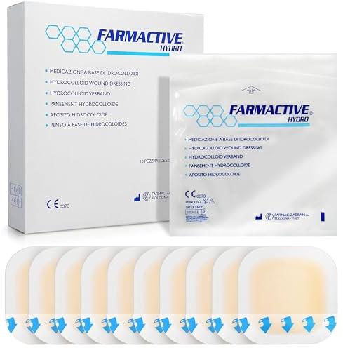 Medicazioni adesive sterili idrocolloidali 5x7,5 cm (conf. 5 pz) - Medicazione a base di idrocolloidi