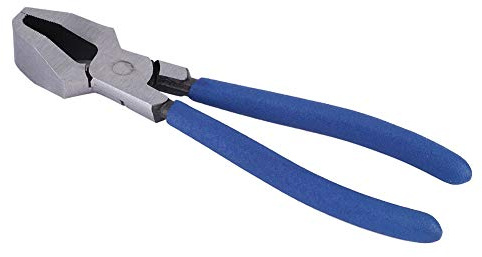 Aolidsive Pinza Tagliavetro, Utensile Manuale in Acciaio Ad Alto Tenore di Carbonio, Forte di Serraggio per la Lavorazione del Vetro e della Ceramica, Comoda Impugnatura in PVC, Strumento