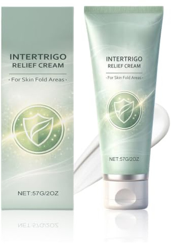 MAOYING Relief Cream, Veckvård och friktionsskyddskräm, Derma Relief Cream, Mjuk barriärkräm för känsliga veck, bröst, mage, mått och liv c