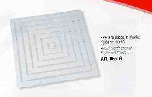PEDANA DOCCIA RIGIDA 60X60 CM.ART.0631A