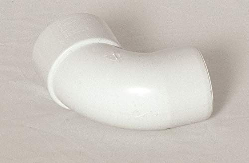 Pack of 2 - Solvent Weld 32mm Waste Pipe Conversion Bend - White