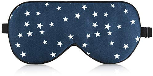 Navaris Schlafmaske Augenmaske Augenbinde aus Seide - 100% Dunkelheit zum Schlafen - für Schlaf auf Reisen oder Zuhause - für Frauen und Männer