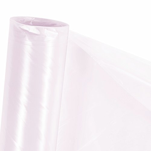 HaGa UV5 Film de Serre 8m x 10m Film PE Transparent - comme Tunnel en Plastique, Serre, Serre à tomates | résistant aux intempéries | résistant aux UV