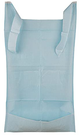 PimPam Factory Einweg-Lätzchen - Einweg Lätzchen für Erwachsenemit - Schleifenverschluss - Wasserdicht - Lätzchen Einweg - 36 x 66 cm - 125 Stück