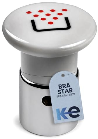 Anakel Home Valvola di Sicurezza Rotativa di Ricambio Compatibile con Express Cooker BRA Star e BRA New Star di Tutte le Capacità | Grigio, 3 x 3 x 3,8 cm