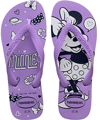 Havaianas Top Disney, Infradito Unisex - Adulto, Prisma Viola, 42.5 EU