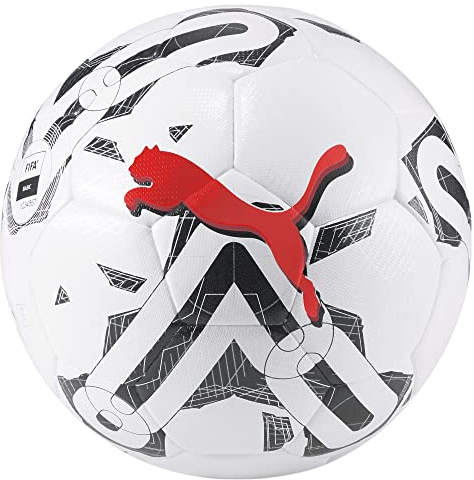 Puma Pallone da Calcio Orbita 4 HYB White-Black-Red 5
