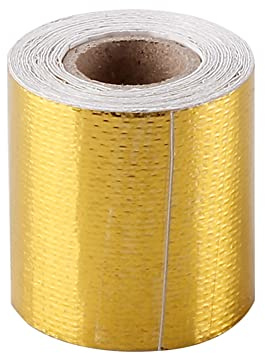 iSpchen Aluminium Klebeband Hitzebeständig Alu Klebeband Extra dickes stark Hitzebeständiges Aluklebeband für dämmung Aluband Selbstklebend Alufolie Selbstklebend Dampfsperre Klebeband,5mx5cm