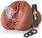 Masturbádores Masculino Real Male Masturbators Set, 3D Masturbador Masculino Mini Vibrador Anillo Pene Hombre con Vagina Realista y Anal Apretado Coños Sexuales Realista Juguetes Eróticos para Adultos
