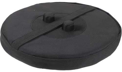 LIFKOME Silla plegable para el hogar al aire libre, plegable, para camping, silla de camping, taburete extensible, accesorio de almacenamiento, alfombrilla de esponja redonda, cojín