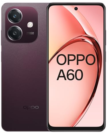 Oppo A60 5G, Dual, 4/128GB, Rouge foncé