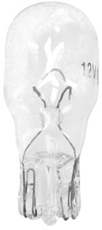 cyclingcolors 1x Ampoule 12V 10W T13 W2.1x9.5d clignotant latéral voiture moto scooter éclairage goutte d'eau lampe tableau bord indicateur, transparent