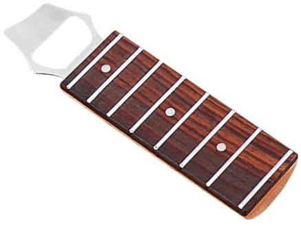 DECHOUS Stainless Steel Guitar Shaped Bottle Opener Novelty Music Beer Opener Kitchen Accessories Portable Handheld Tool for Guitar Lovers