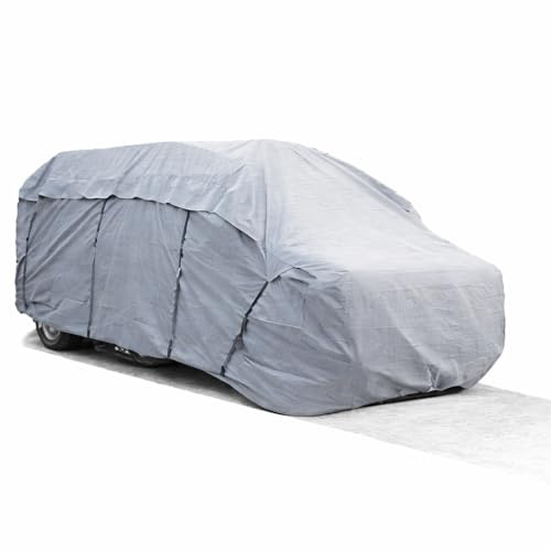 HBCOLLECTION Schutzhülle für Kastenwagen Camper Travel Van Kompakte Wohnmobile Reisemobile Womo (LxBxH 550x213x183cm)