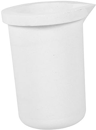 Uonlytech 2kg Quarz Schmelztiegel Keramik Schmelzbecher Hochtemperaturbeständig Korrosionsfest Für Silber Gold Legierungen