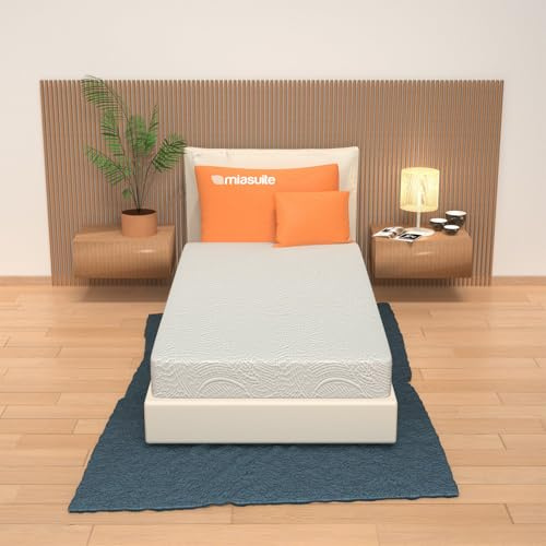 MiaSuite Materasso Memory Singolo 80x190 cm, Alto 25 cm, Sfoderabile, Indeformabile, Anallergico, Antiacaro, Traspirante | Ortopedico, Dispositivo Medico, Made in Italy | One