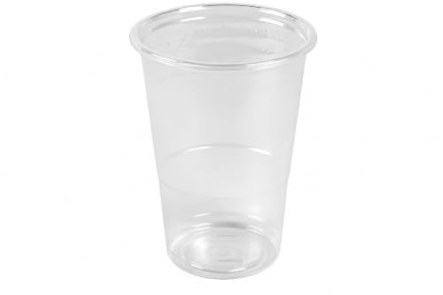 ALMERICORP Vaso Transparente Polipropileno (PP) 330 ml - 1250 uds - Reutilizables - Ecológicos - Resistentes - Ideal para Fiestas, Oficinas, Catering