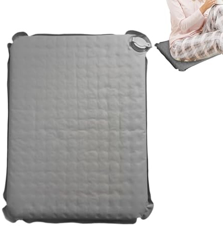 Cojín de Asiento Hinchable genérico para Estadio | Cojín Ligero Impermeable para Asiento – para avión y vuelos Largos – para Camping, Senderismo, Playa, Picnic, Viajes, Estadio Concierto