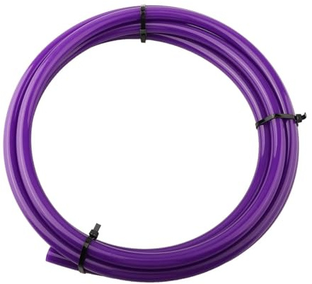 Tubo in rame integrato per aria condizionata, confezione da 205 pezzi, in plastica incorporata, con kit di piegatura in plastica PE (viola)