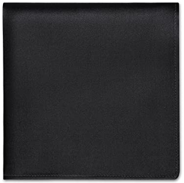 Selected Hanky 100% Pure Silk Pocket Square Solid Black