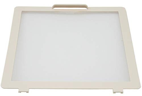 pro-Styling Innenrahmen für MPK Dachhaube Modell 29/290, 28 x 28 cm, Kunststoff, Perlweiß, für Wohnwagen, Wohnmobil, Caravan mit Moskitonetz