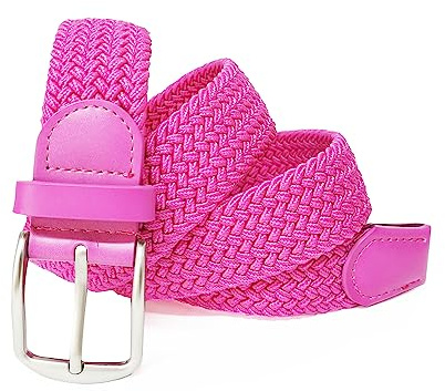 Elastischer Gürtel Unisex, Geflochtener Stretchgürtel für Damen & Herren | Stretchgürtel Dehnbarer Verstellbarer Stoffgürtel ohne Löcher, Flechtgürtel für Jeans & Freizeithosen