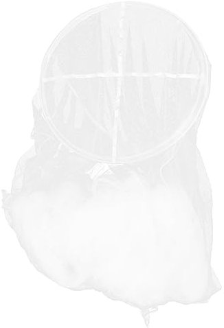 ibasenice Moskitonetz Für Babybett Himmel Mit Netzgewebe Löchern cm² Inklusive Aufhängungssystem Zur Befestigung Decke Passend Für Betten