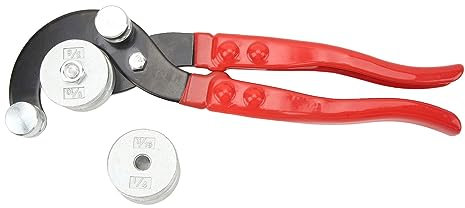 Yomiyuyr Rohrbiegezange, MultiSize-Rohrbieger für Messing-, Stahl- und Aluminiumrohre, Formbiegewerkzeug für Brems-, Kraftstoff- und AC-Systeme