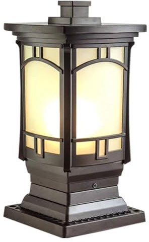 Bornes Lumineuses d'extérieur, éclairage de Jardin extérieur étanche, Lampe décorative, Lanterne Pilier, Lampes Stigma, éclairage paysager Moderne pour entrée de Cour