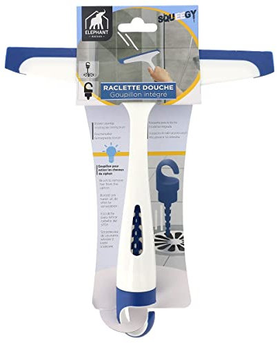 Elephant Raschietto tergivetro per doccia con scovolino