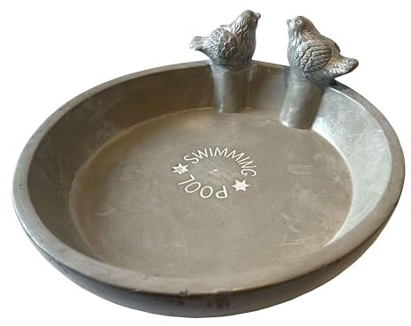 degawo Swimming Pool Vogeltränke Vogelbad Vogelbecken Futterschale Beton Wasserstelle